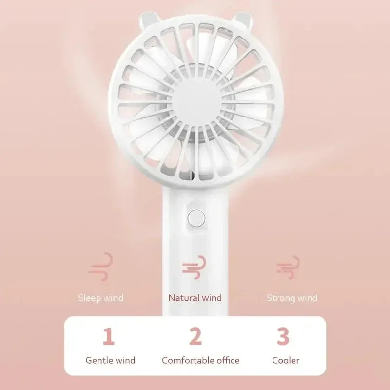 Handheld Breeze Eyelash Fan